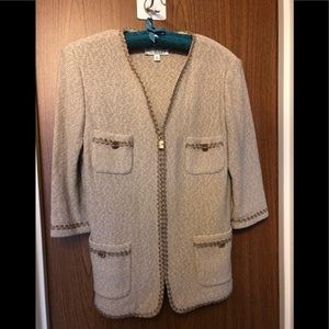 St.John -Like New! knit jacket